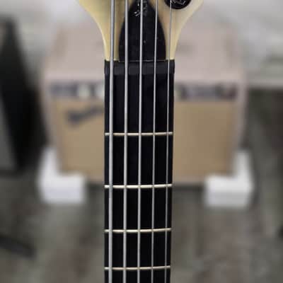 AIO S8-5 5-String Bass Guitar - White Burst GS-054 image 6