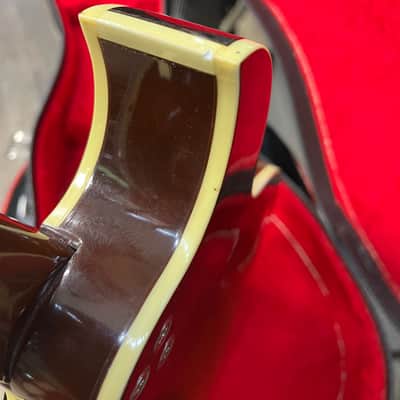 Harmony H-35 “Batwing” Electric Acoustic Mandolin 1972 - Sunburst image 14