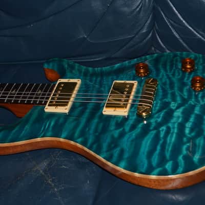 PRS Custom 22 Artist Package Quilt 2007 - Turquoise image 4