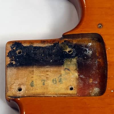 1964 stamped Fender Jazz Bass Body (Refinished) image 8