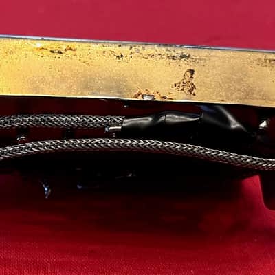 Vintage Gold Gibson Patent Number Sticker Pickup - 1960's/1970's? Post PAF - For Les Paul ,ES335, SG - REDUCED PRICE (as is) image 5