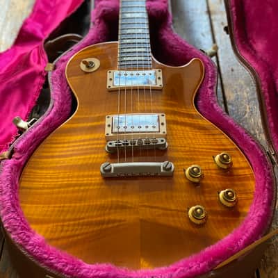 Gibson Les Paul Classic Premium Plus 1994 Trans Amber Yamano Order All Original w/ OHSC image 2