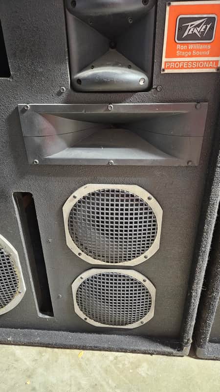 Pair PEAVEY 3020 HT 4-Way Sound Reinforcement System Full Range