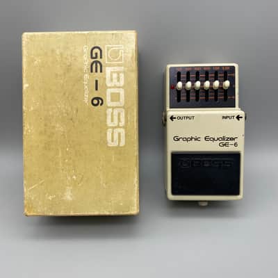 Boss GE-6 Graphic Equalizer | Reverb