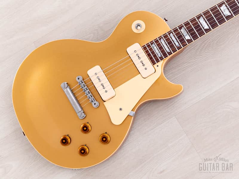 1988 Gibson Les Paul Standard Showcase Edition Goldtop Pre-Historic 1956 Spec w/ Case, Tags image 1
