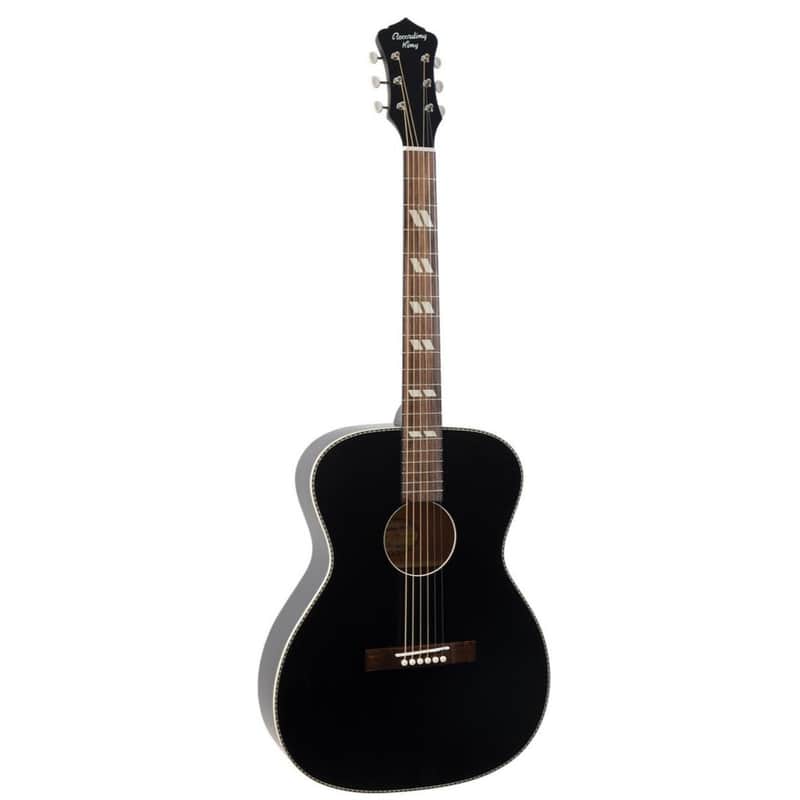 Recording King Dirty '30s Series 7 ROS-7-MBK Matte Black image 1