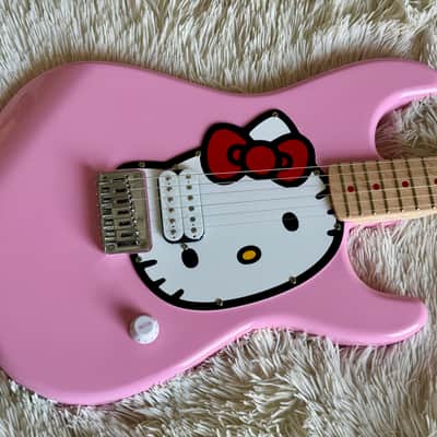 2024 Squier Hello Kitty Reissue Stratocaster Electric Guitar image 4