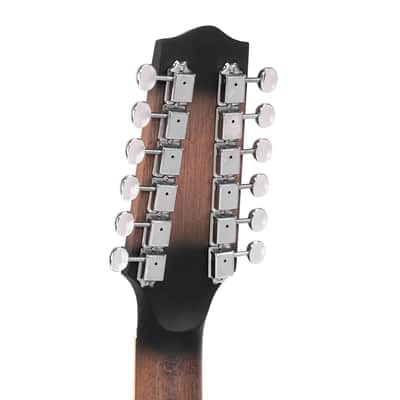 Gold Tone F-12: 12-string F-style Mando-Guitar with Pickup and Case image 7