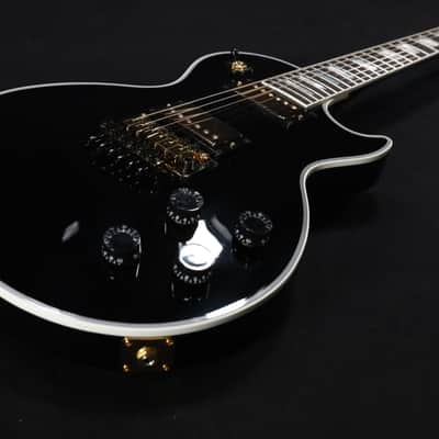 Gibson Custom Shop Les Paul Axcess Custom w/ Ebony Fingerboard Floyd Rose Gloss Ebony - LPXC7EBGF1E 348 image 3