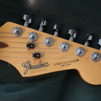 1988 Red Fender Stratocaster H series Made in Japan MIJ image 5
