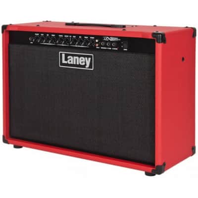 Laney LX120RTRED 120W 2×12? Twin Ch. Elec. Guitar Combo- RED image 3