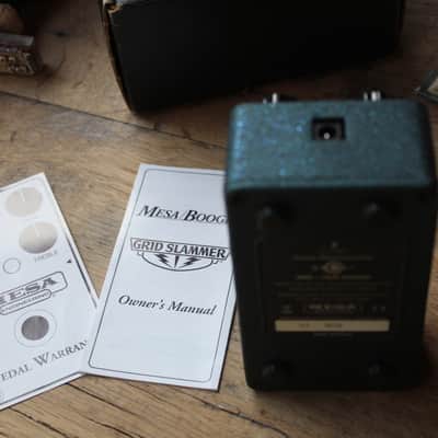 MESA BOOGIE "Grid Slammer Overdrive Pedal Green Sparkle" used by ALBERTO CEREIJO Los Suaves,Eco,Neo image 7