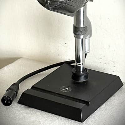 Vintage 1940's SHURE 708A "Stratoliner" Microphone , working w/stand & cable image 9