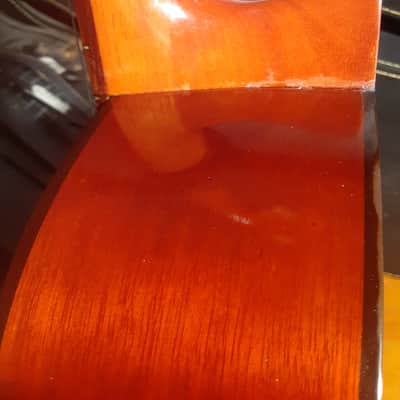 Vintage El Degas Classical Acoustic Guitar Model F4C MIJ image 9