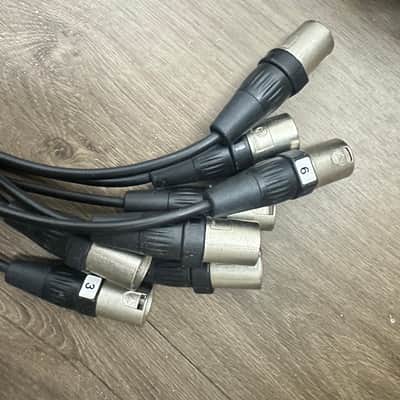 JSPRO XSPRO 8-Channel XLR Stage Snake-20 ft – Excellent Condition XPRO 2017 - Black image 7
