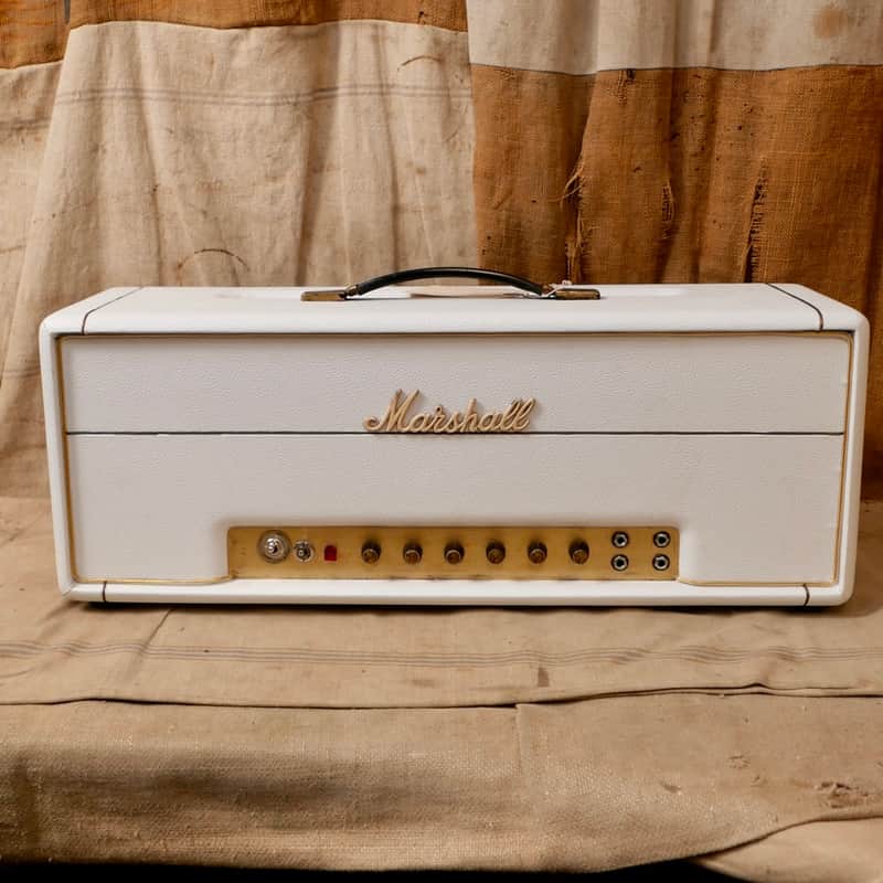 Marshall Super Bass 100W 1970/71 - White Tolex image 1