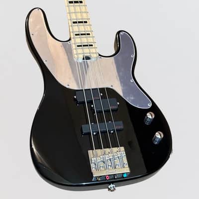 Charvel Frank Bello Sig. Pro-Mod So-Cal PJ IV 4 String Electric Bass Guitar - Black image 6
