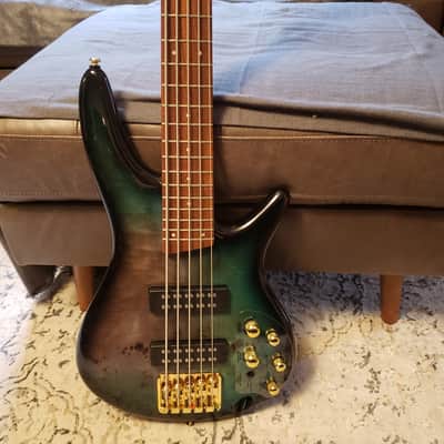 Ibanez SR405EPBDX-TSU | Soundgear Bass | Serial No. I-230213710 | Tropical Seafloor Burst image 3