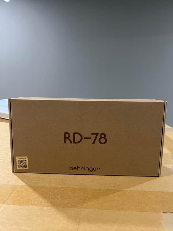 Behringer RD-78 Computer Controlled Analog Drum Machine 2025 - Present - Black image 1