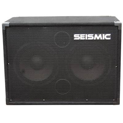 SEISMIC AUDIO 210 Bass Guitar Speaker Cabinet 4Ohm 2x10 image 2