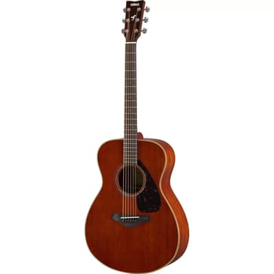 Yamaha FS850 Concert Acoustic Guitar - Natural image 1