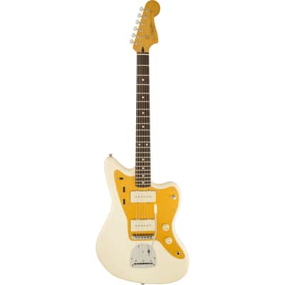 Squier J Mascis Jazzmaster Electric Guitar - Vintage White image 4