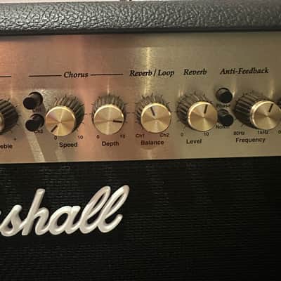 Marshall Acoustic Soloist AS50D 2-Channel 50-Watt 2x8" Acoustic Guitar Combo 2007 - Present - Black image 4