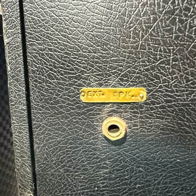 Ampeg G-12 Gemini I Combo 1968 - a very cool mid-60's all tube Black Tolex example ready to enjoy. image 7