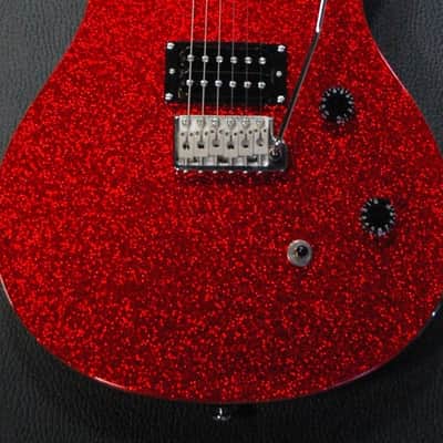 New 2011 PRS SE Orianthi Red Glitter Double-Cutaway Guitar image 1