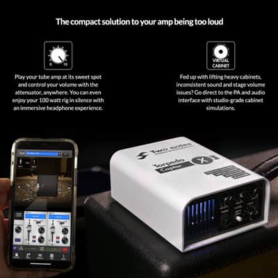 IN STOCK Two Notes Torpedo Captor X 8 Ohm Stereo Reactive Load Box DI Speaker Cab Sim Attenuator image 6