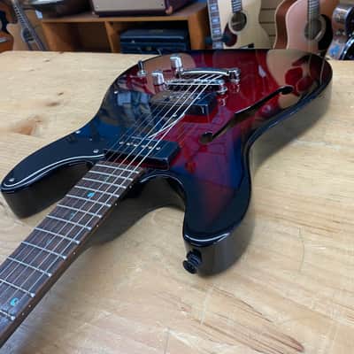 Fender TC-90 Double Cutaway Thinline Seymour Duncan P90- Trans Red Burst image 4