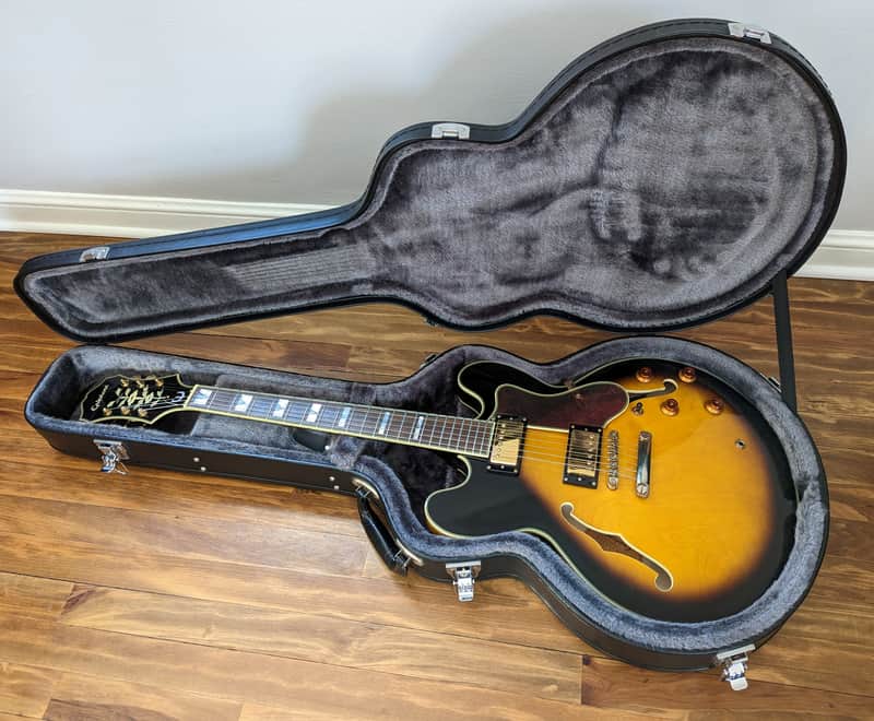 Epiphone Sheraton II 2009 - Vintage Sunburst - Includes HSC image 1