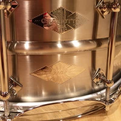 AK/Craviotto 6.5x14 Diamond Series N.O.B. Snare Drum. #33 of 50. - AK/Craviotto 6.5x14 Diamond Series N.O.B Snare Drum. image 2