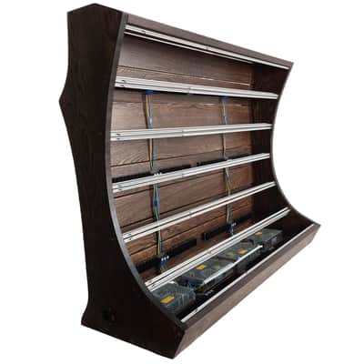 18U / 196hp Eurorack case MARIZILLA • Dark oak • Rails + M3 nuts • Powered image 4