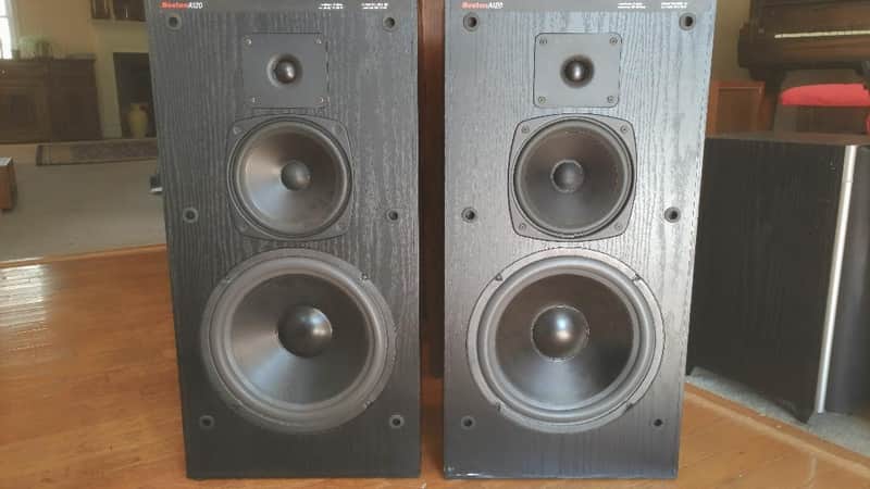 Boston Acoustics A120 speakers in very good condition image 1