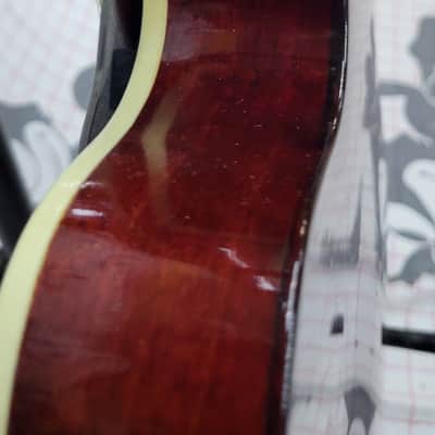 1962 Gretsch Tennessean, stupid clean, OHC Dark cherry red image 15