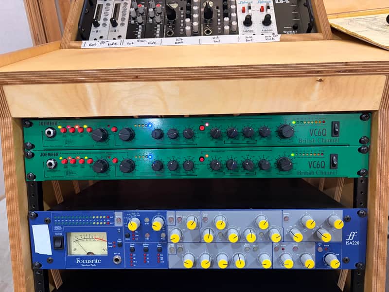 Joemeek VC6Q British Channel Strip 2000s - Green image 1