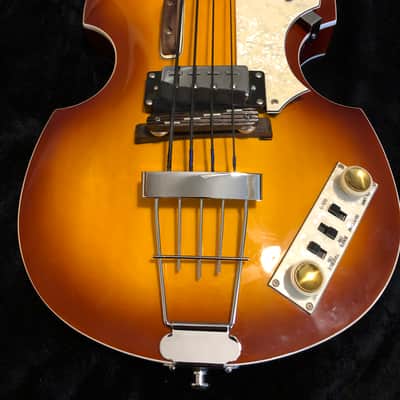 Hofner Ignition Violin Bass (Sunburst) w/ Upgrades & Hard Case image 11