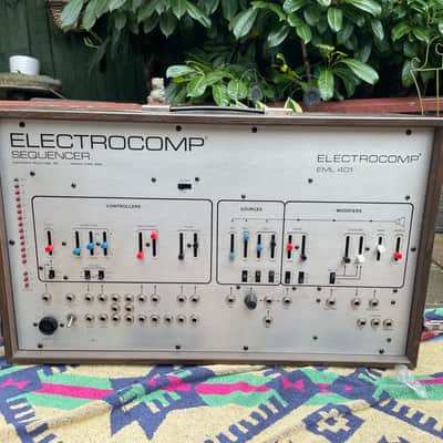 Electronic Music Laboratories ElectroComp EML-400/401 + EML 300 Controller  - Silver image 11