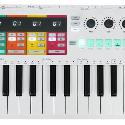 Arturia Keystep Pro Sequencer 37-Key Midi USB Keyboard Controller+Sustain Pedal image 2