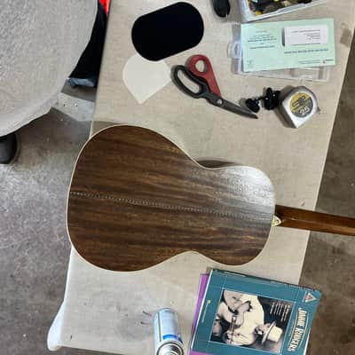Washburn R319SWKK Solid Spruce/Trembesi Parlor Guitar 2016 - Natural image 12