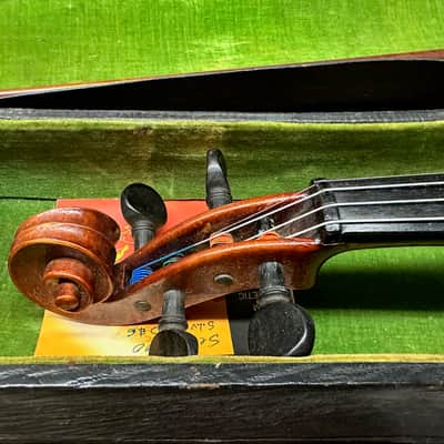 Used Olin Bullard V USA MADE Vintage 4/4 full size Violin w/ case image 4