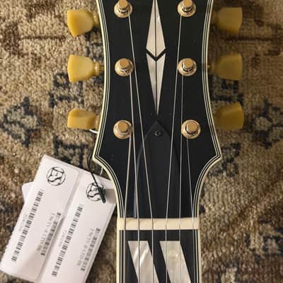 Eastman T59/TV-B-LTD-BK Limited Edition Semi Hollowbody Electric Guitar w/ Hard Case & Free Pro Setup image 3