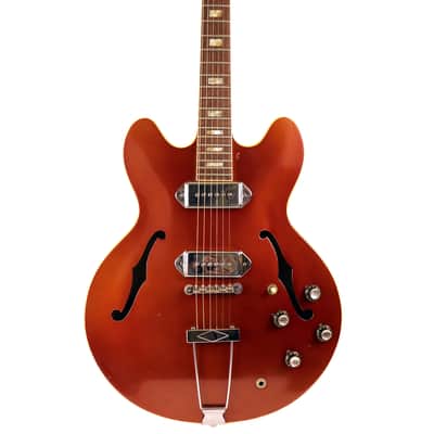 1967 Gibson ES-330 TDC - Sparkling Burgundy Metallic image 9