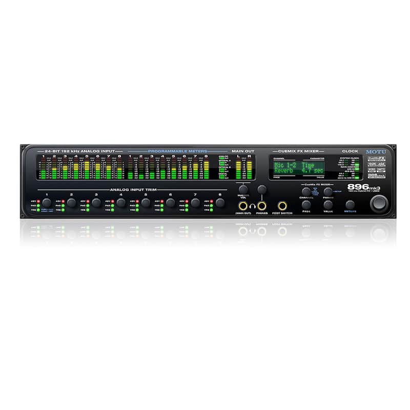 MOTU 896mk3 Hybrid Firewire / USB Audio Interface image 1