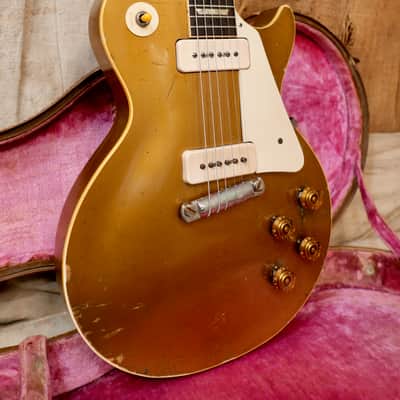 Gibson Les Paul Standard 1954 - Goldtop (All Gold) image 3