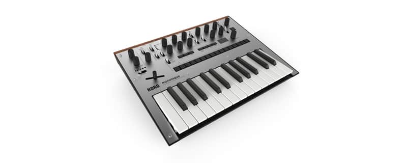 KORG monologue Monophonic Analog Synthesizer - Silver - Certified B-Stock image 1