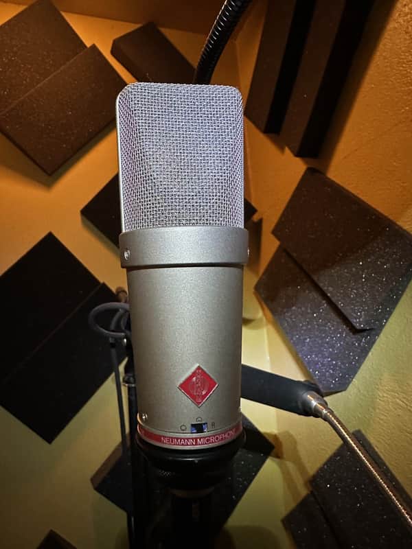 Neumann TLM 127 Large Diaphragm Multipattern Condenser Microphone 2004 - 2009 - Nickel image 1