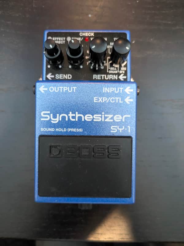 Boss SY-1 Synthesizer 2019 - Present - Blue image 1