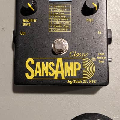 Tech 21 SansAmp Classic 2010s - Black